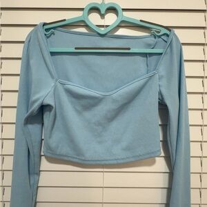 Light Blue Women's Top